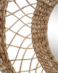 Layla Rattan Wall Mirror