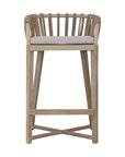 Makena Mahogany & Rattan Barchair - KULALA Living