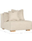 Melonee Modular Fabric Sofa - KULALA Living