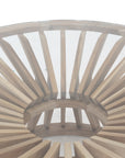 Nakuru Teak & Glass Coffee Table