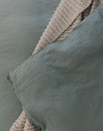 "Sea Mist" Linen Duvet Cover - KULALA Living