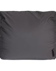 Charcoal sunlounger bean bag for outdoor relaxation, featuring durable fabric and ergonomic shape. Ideal for poolside lounging, garden seating, or creating a casual chill-out area