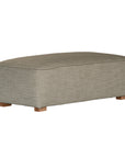 A versatile moss modular ottoman with soft linen upholstery, designed for effortless comfort and modern living. Perfect as a standalone piece or paired with matching modular seating