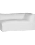 White linen modular sofa with plush upholstery, offering a relaxed and comfortable seating option for modern living spaces