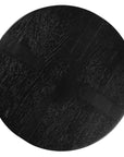 Lola Oak Barstool Black