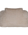 The Kulala Living luxe boucle bean bag in a soft natural hue, offering plush comfort with a stylish textured fabric. Designed for relaxation, this oversized bean bag creates a cosy, modern seating option for any living space