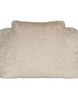The Kulala Living luxe boucle bean bag in a soft natural hue, offering plush comfort with a stylish textured fabric. Designed for relaxation, this oversized bean bag creates a cosy, modern seating option for any living space