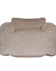 The Kulala Living luxe boucle bean bag in a soft natural hue, offering plush comfort with a stylish textured fabric. Designed for relaxation, this oversized bean bag creates a cosy, modern seating option for any living space