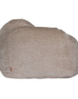 The Kulala Living luxe boucle bean bag in a soft natural hue, offering plush comfort with a stylish textured fabric. Designed for relaxation, this oversized bean bag creates a cosy, modern seating option for any living space
