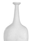 Meraki Whitewashed Fibre Cement Vase