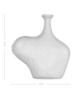 Meraki Whitewashed Fibre Cement Vase
