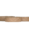 Natural jute woven basket set in three sizes, perfect for stylish storage and adding texture to modern interiors.