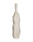 Mazuri Cement Vase | White Wash Large KULALA Living
