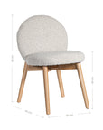 Montego Dining Chair | Alabaster Uniqwa Collections