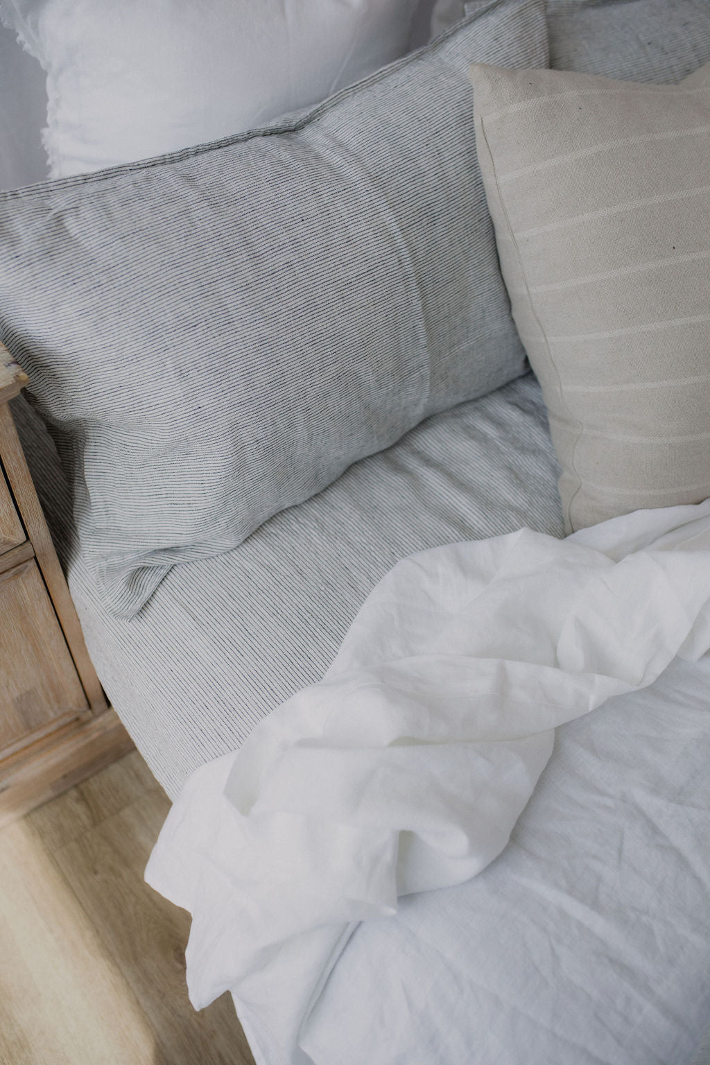“Whistler” Linen Flat Sheet - KULALA Living