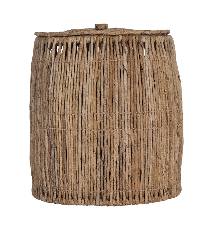 Cancun Banana Leaf Laundry Basket with Lid by KULALA Living