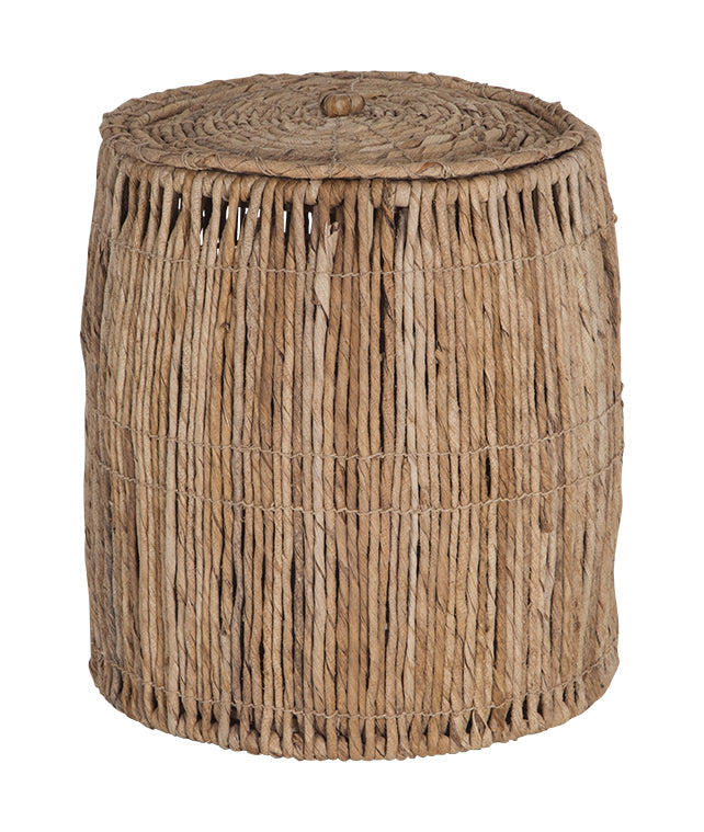Cancun Banana Leaf Laundry Basket with Lid by KULALA Living