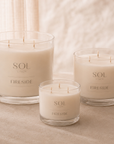 SOL Linen Fireside Soy Candle