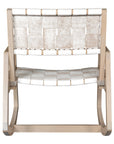 Lazzy Leather Rocking Chair - KULALA Living