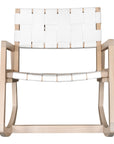 Lazzy Leather Rocking Chair - KULALA Living
