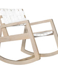 Lazzy Leather Rocking Chair - KULALA Living