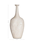 Meraki Whitewashed Fibre Cement Vase