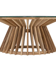 Nakuru Teak & Glass Coffee Table