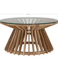 Nakuru Teak & Glass Coffee Table