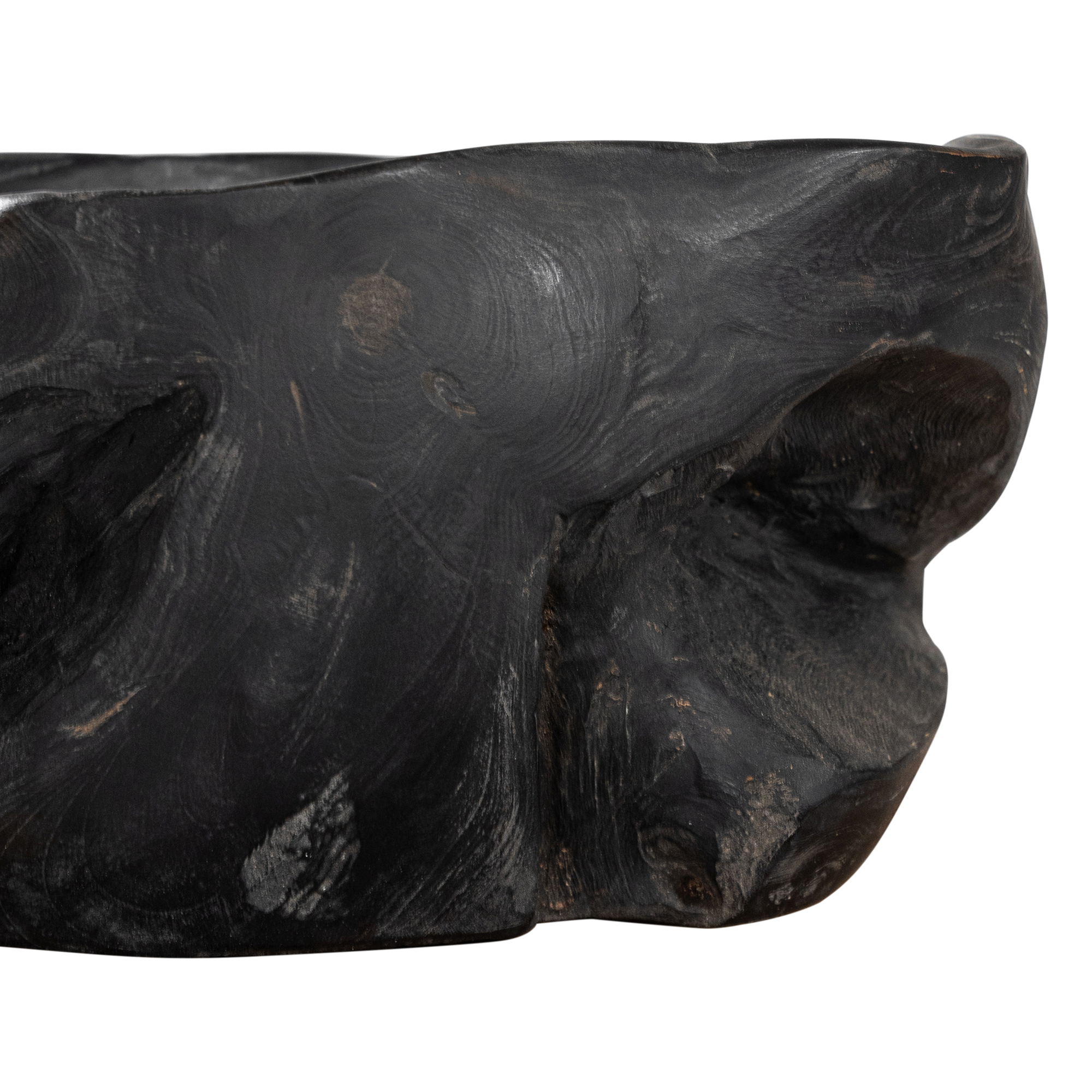 Sodwana Shou Sugi Ban Teak Root Bowl by KULALA Living