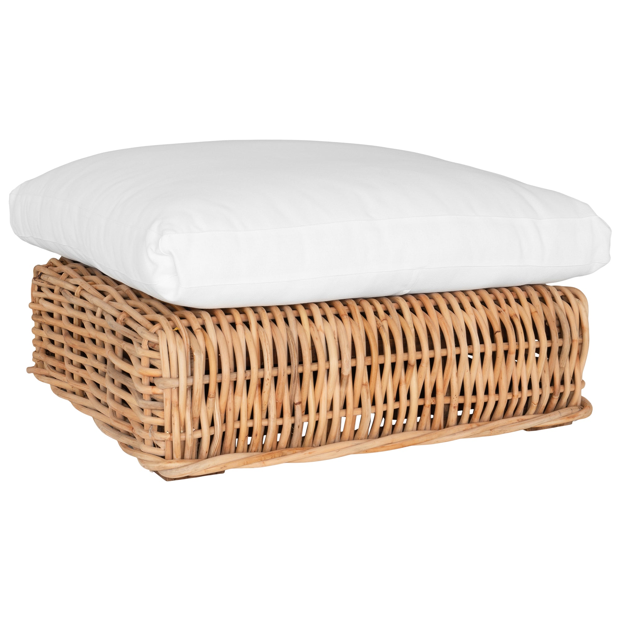 Zambezi Rattan Ottoman