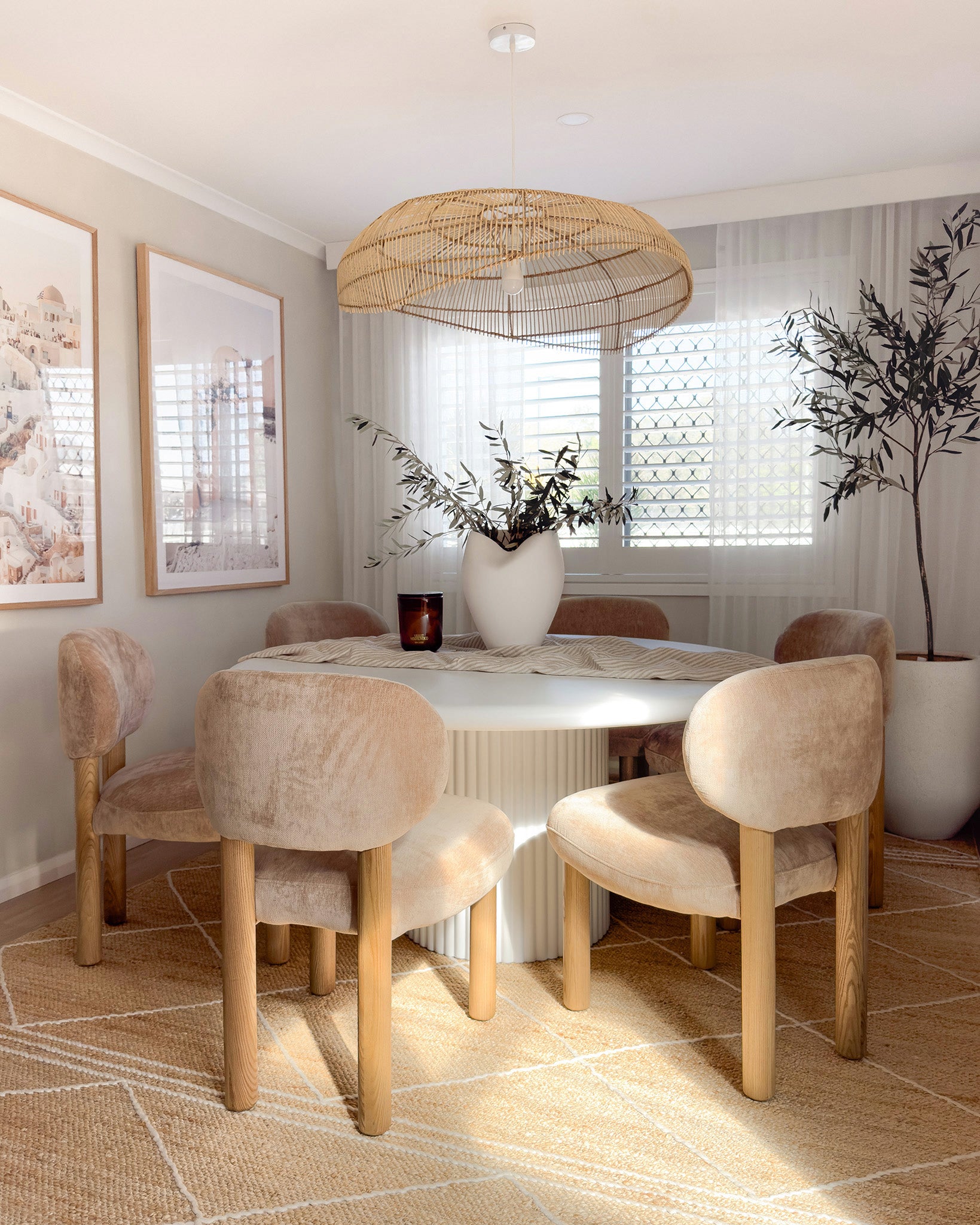 Moda Dining Chair Padded Dolce Velour - KULALA Living