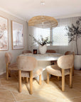 Moda Dining Chair Padded Dolce Velour - KULALA Living