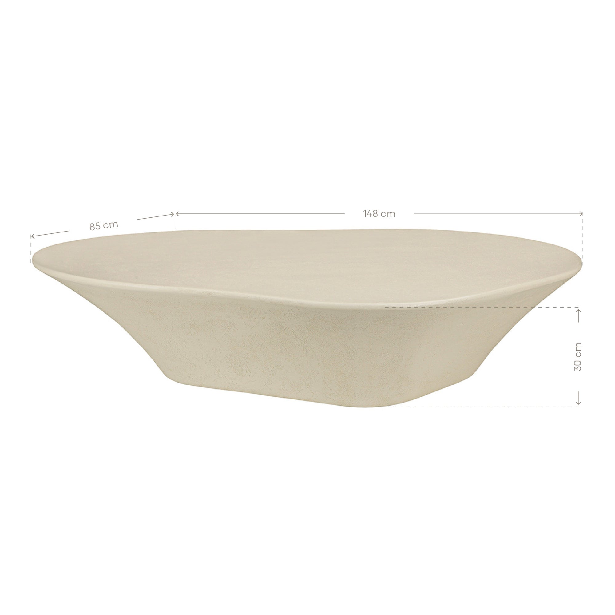 Kaara Stone Blend Coffee Table in Driftstone - KULALA Living