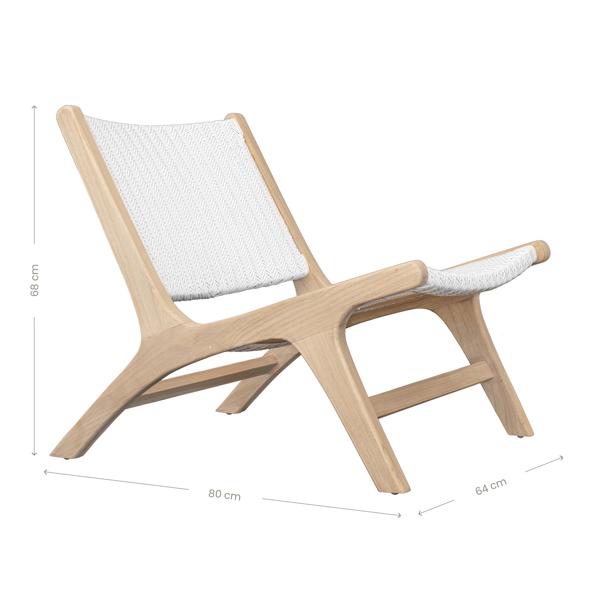 Kakadu Occasional Chair in White from KULALA Living