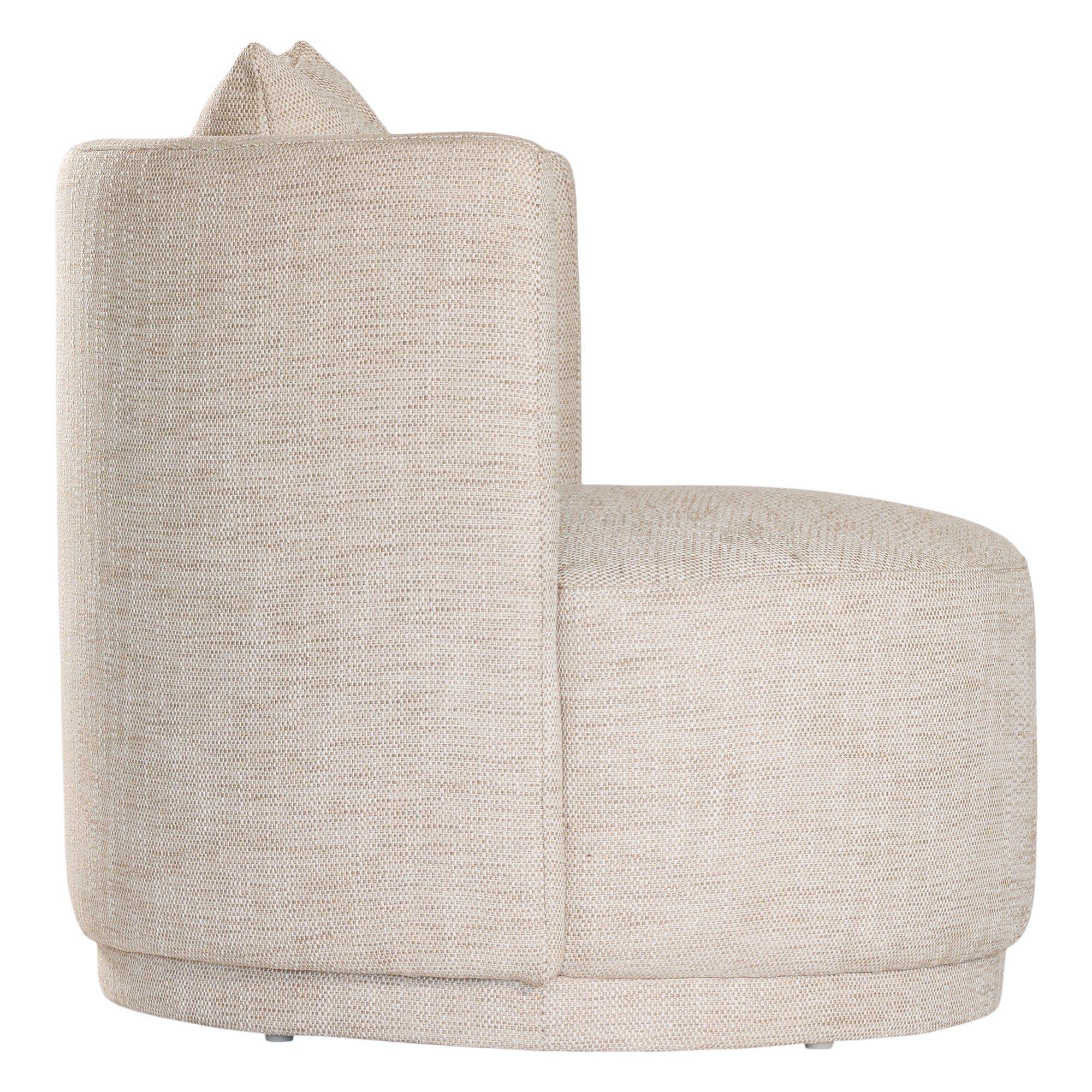 Kurru Curved Occasional Chair in Natural