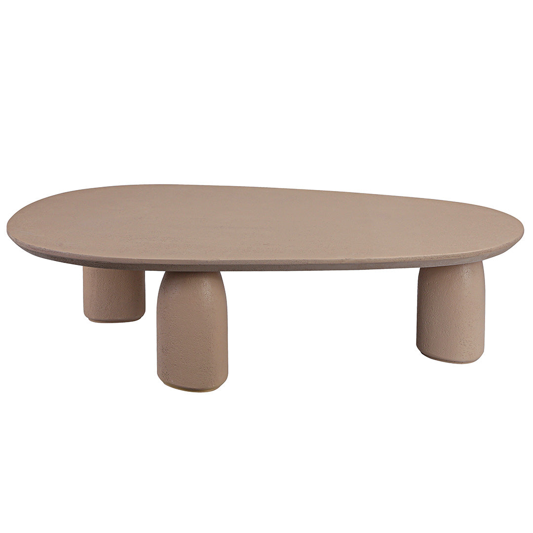 Lantara Large Stone Blend Coffee Table in Nomad Dune - KULALA Living