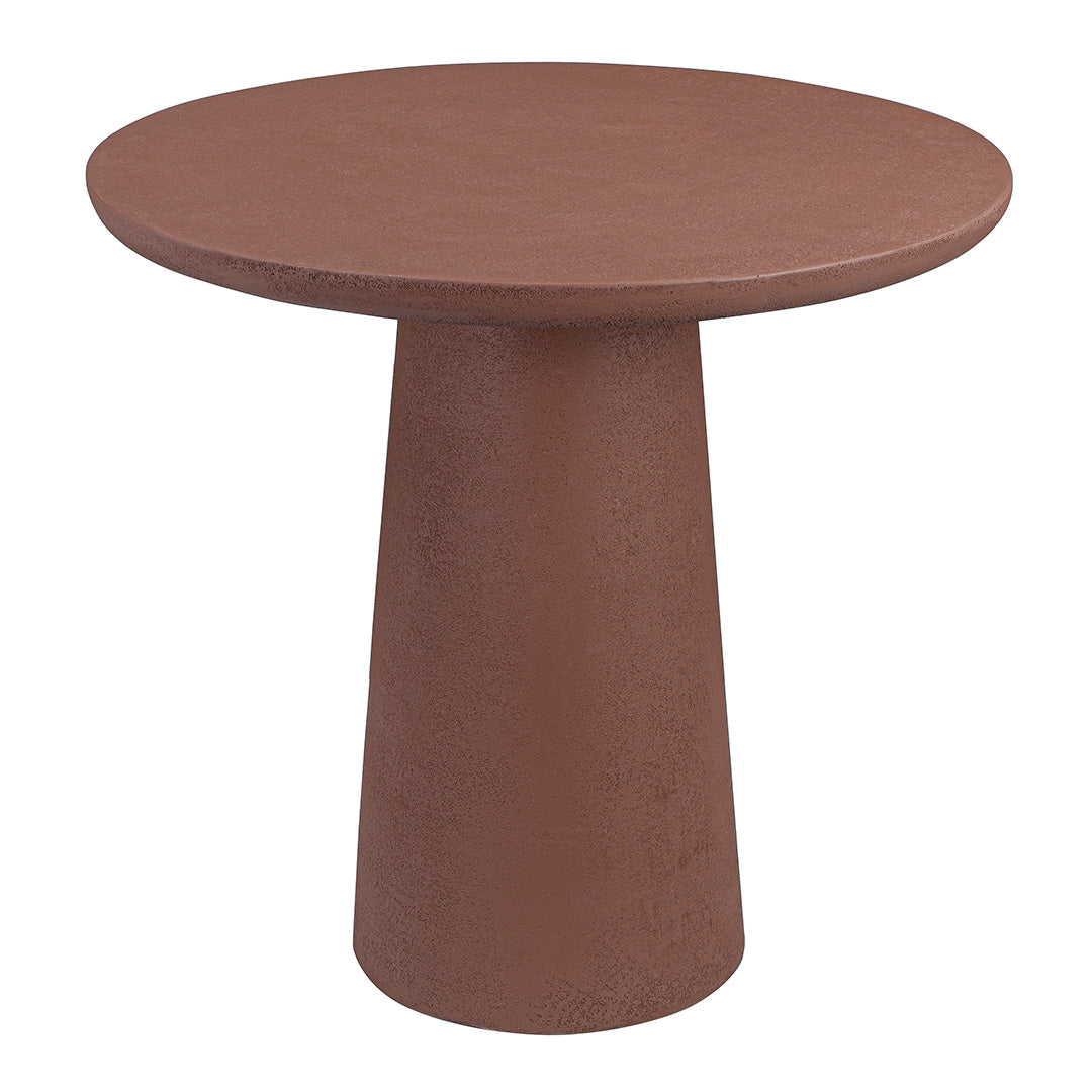 Lantara Stone Blend Side Table in Cinnabar Clay - KULALA Living