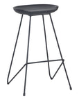 Luanda Teak Black Barstool KULALA Living