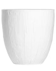 Handcrafted magnesium oxide side table with a natural finish, featuring organic grain patterns for a timeless aesthetic