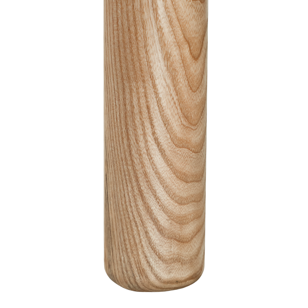 Moda dining chair dolce with soft upholstered seat and natural timber legs styled for modern australian dining interiors