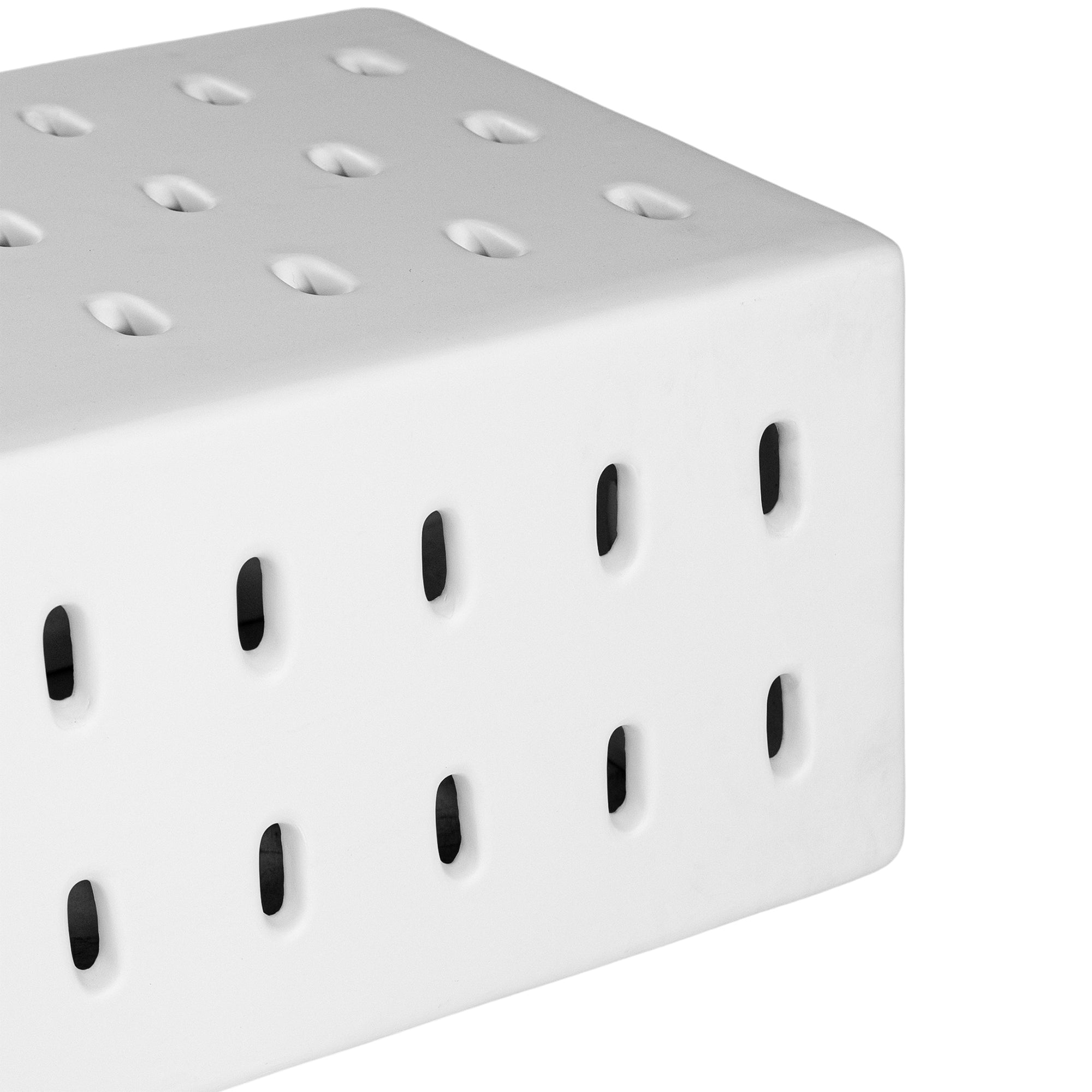 Niche Concrete Coffee Table White