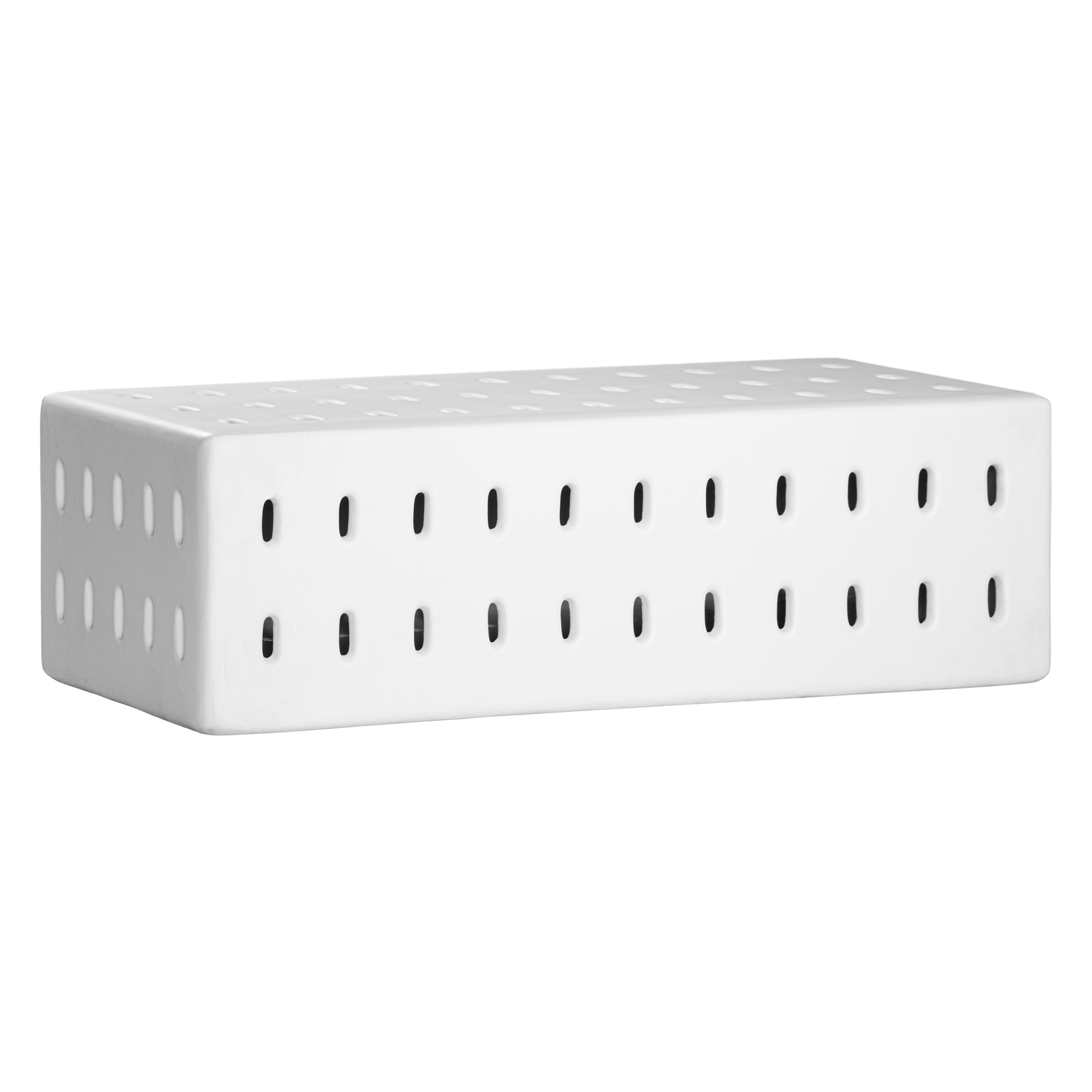 Niche Concrete Coffee Table White