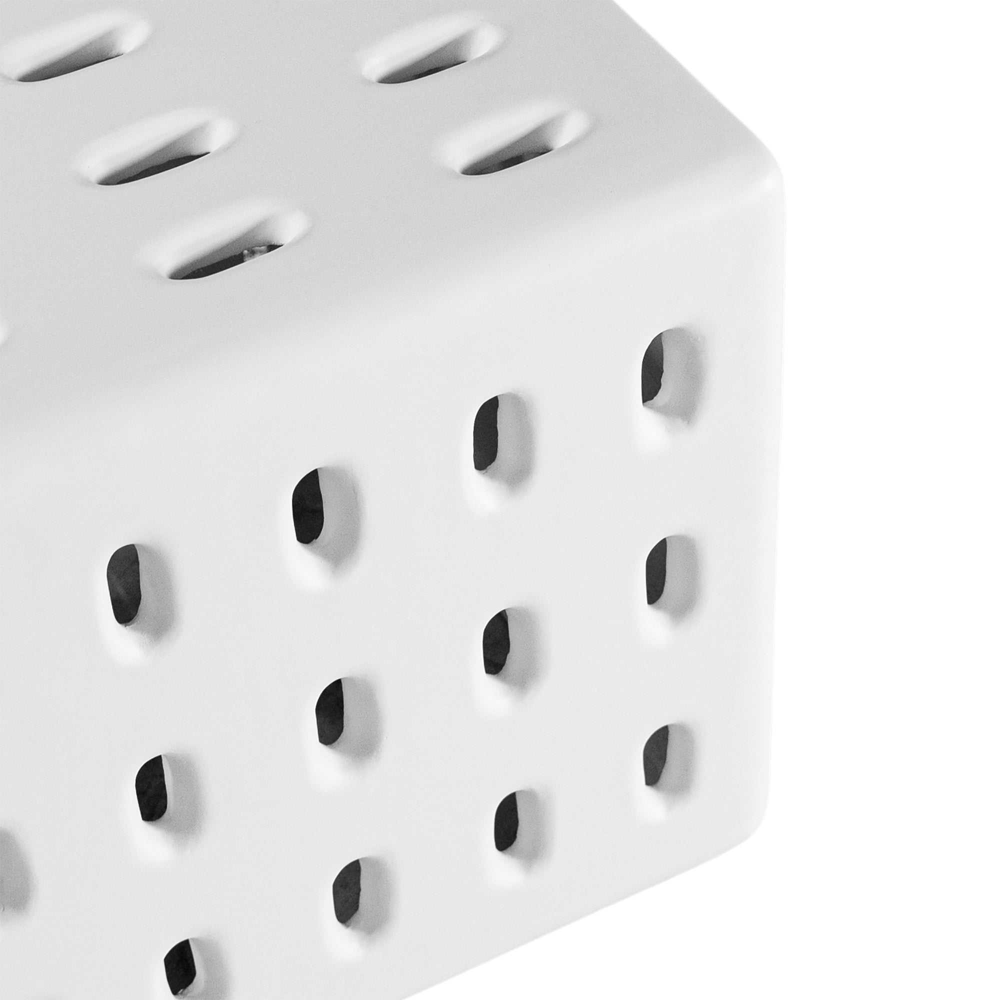 Niche Concrete Side Table White
