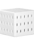 Niche Concrete Side Table White