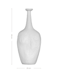 Meraki Whitewashed Fibre Cement Vase