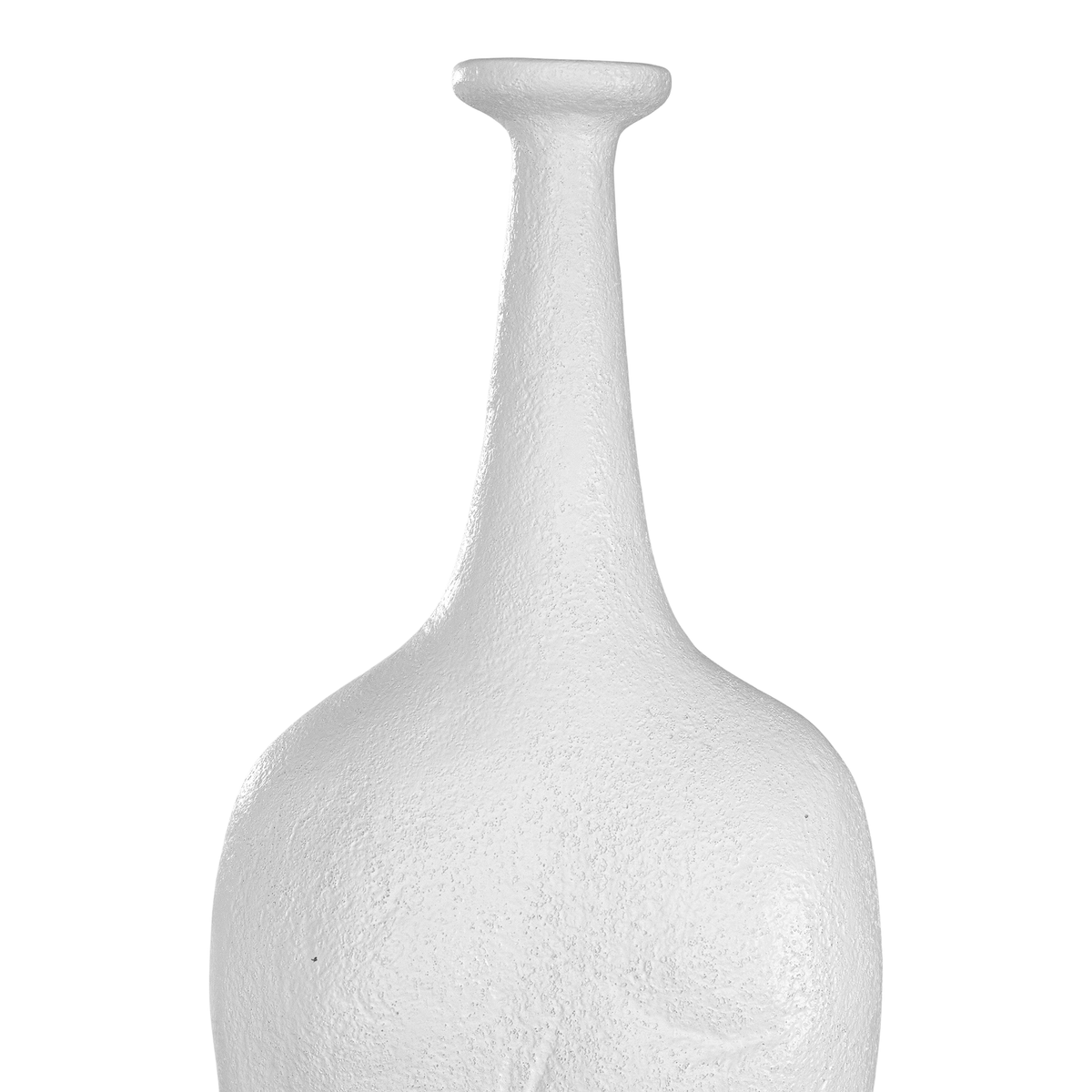 Meraki Whitewashed Fibre Cement Vase