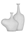 Meraki Whitewashed Fibre Cement Vase