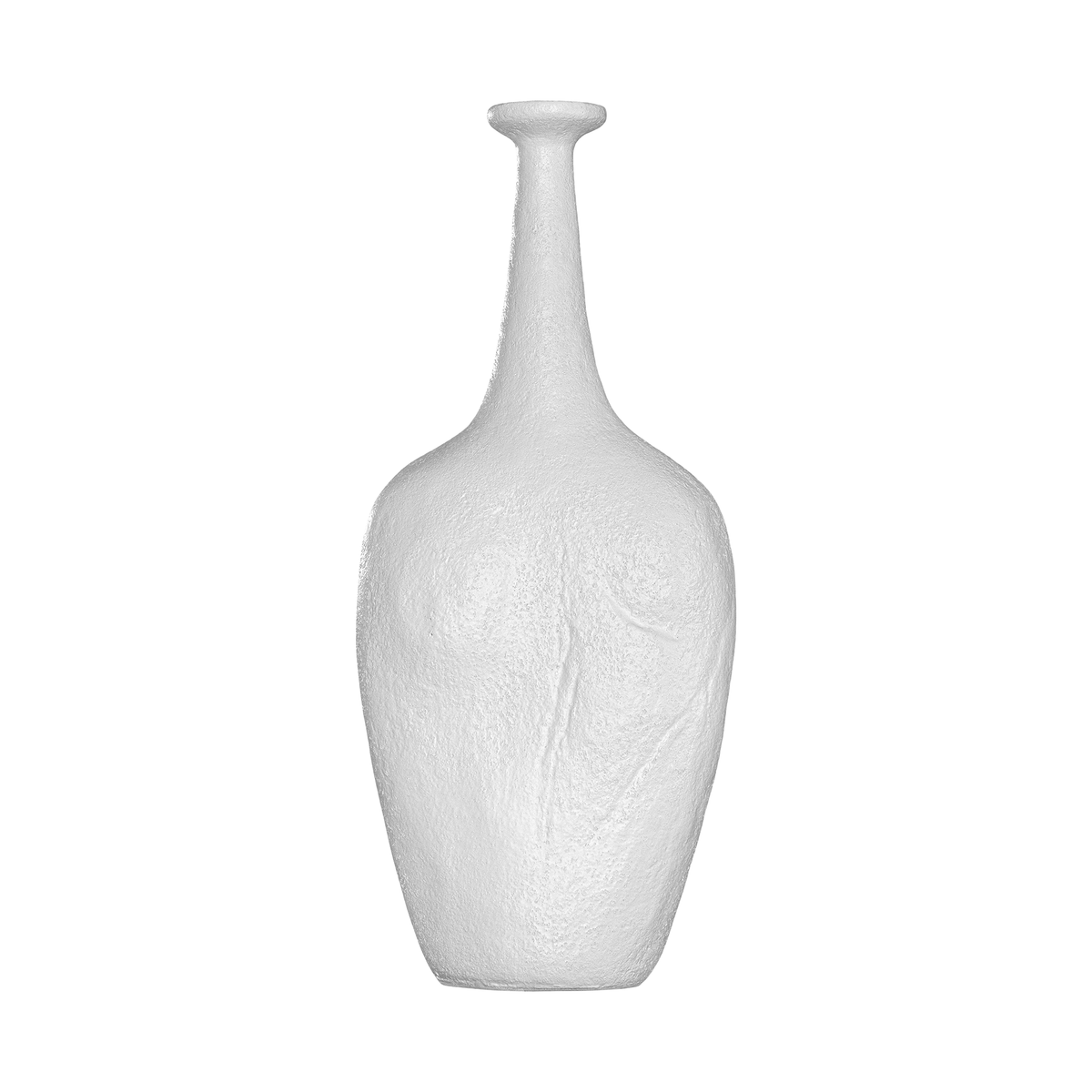 Meraki Whitewashed Fibre Cement Vase