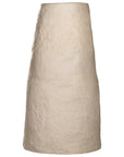 Handcrafted tall rustic paper mache pot with a textured natural finish, perfect for adding organic charm to any space