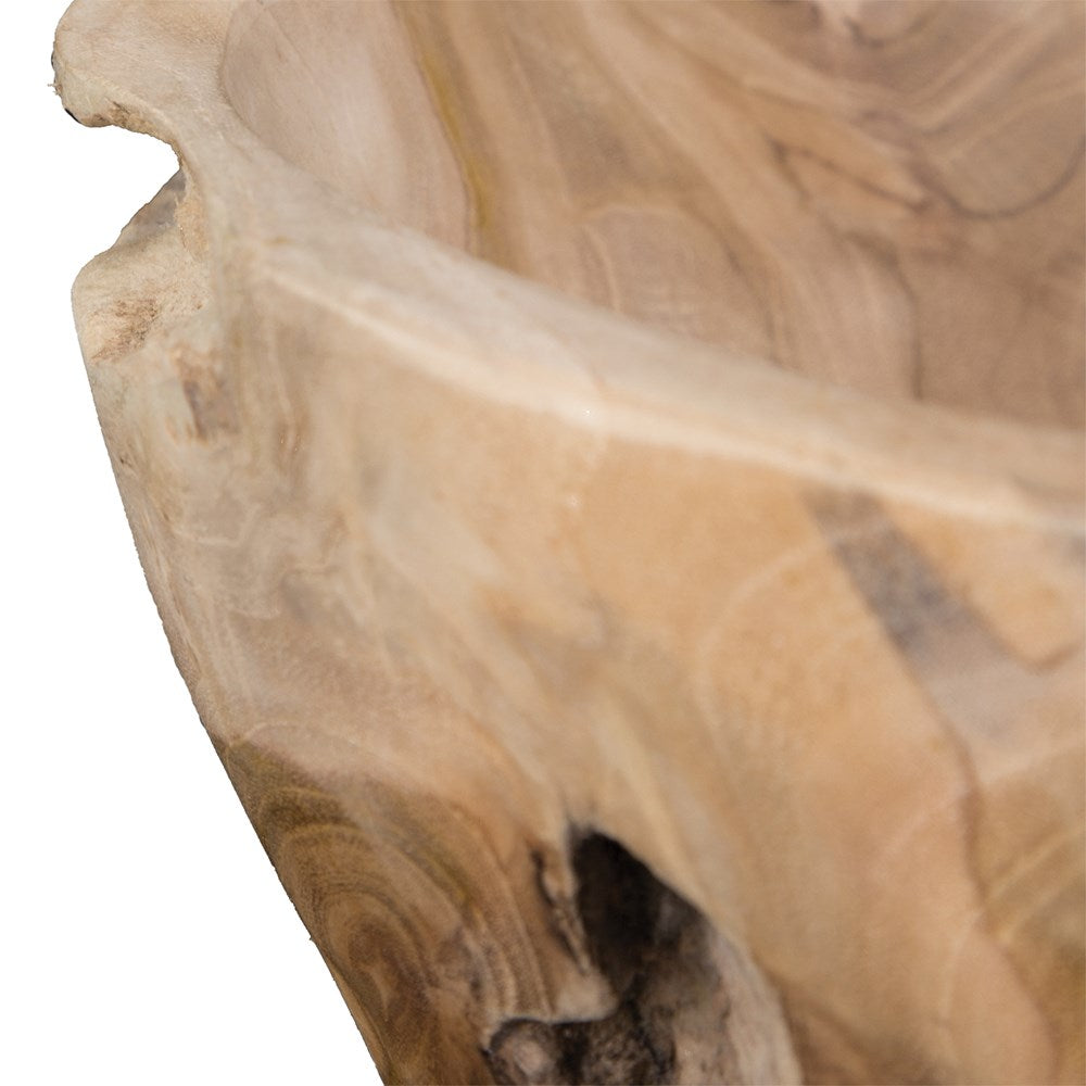 Teak Artisan Bowl